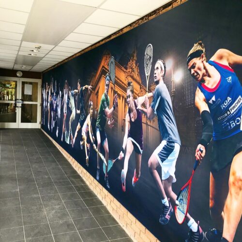 sports wall graphic