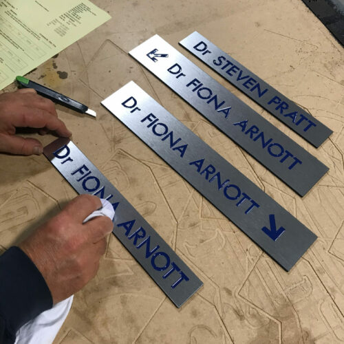 Engraving Surgery Signs
