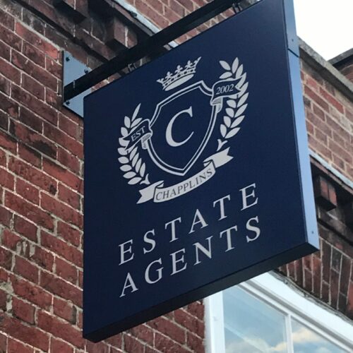 estate agent signage